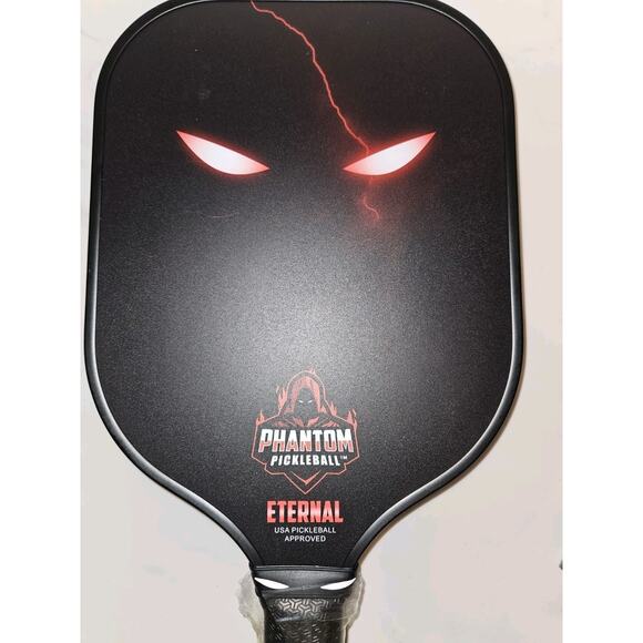 PHANTOM Pickleball Paddle ETERNAL RED 14mm Racket T700 Carbon Fiber USA Appoved - Picture 2 of 6